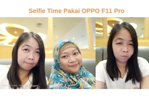 hasil foto kamera depan OPPO F11 Pro