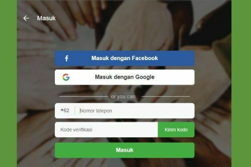 cara melakukan galang dana online